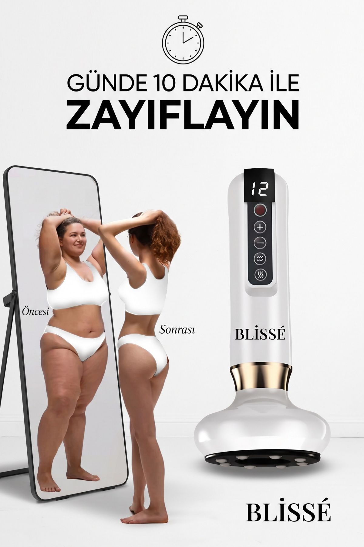 BLISSÉ GlowLuxe aynalı tanıtım görseli