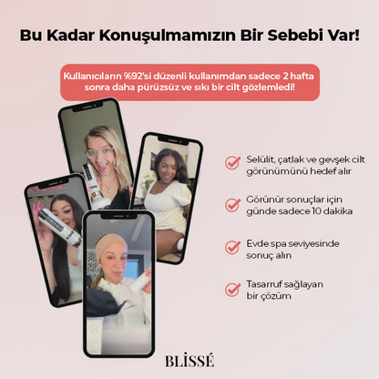 Blissé Akıllı Selülit Giderici Masaj Aleti