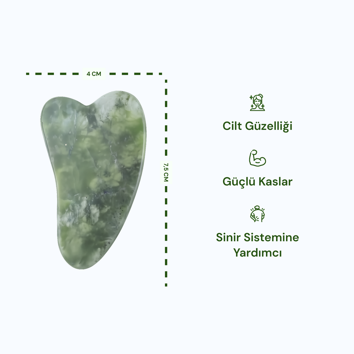 Gua Sha Masaj Taşı